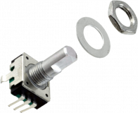 PEC11R-4215F-N0024 - Incremental encoder 24 pulses/rev 5VDC 10mA without switch