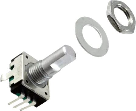 PEC11R-4120F-S0018 - Incremental encoder 18 pulses/rev with switch