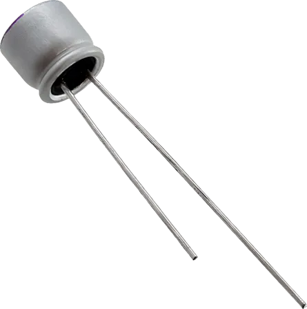 25SEPF180M - Polymer capacitor 180uF 25VDC 8x12mm