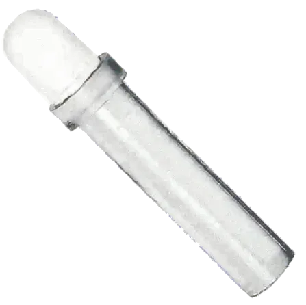 PLP1-500 - Lichtwellenleiter konvex für LED 3mm L=12,7mm