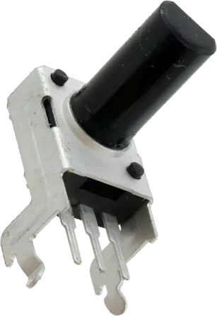 PTV09A-2020F-B104 - Potenziometer Kohleschicht 1 U linear 100k (Audio) ± 20% Achse abgeflacht 6mm L:20mm
