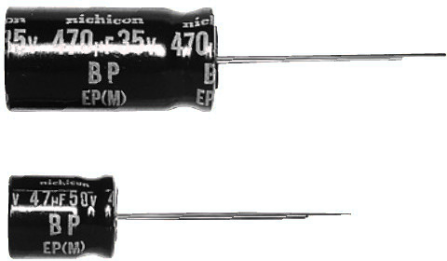 UEP1H221MHD - Elko bipolar 220uF 50V 12,5x25mm RM5 105°