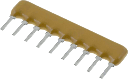 4610X-101-471LF - SIL Widerstandsnetzwerk 9R/10P ±2% 0.2W 470R