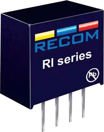 RI-2415S/P - DC/DC Converter Input 21,6÷26,4VDC Output 15V 132 mA