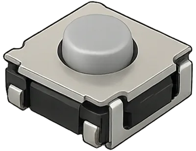 SKRAAKE010 - Mikrotaster SPST Ein-Aus 0.05A 12VDC 2.5N 3.4mm SMT