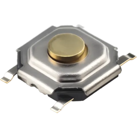 SKRAAKE010 - Micro switch SPST On-Off 0.05A 12VDC 1N 1.5mm SMT