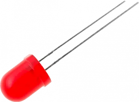 L-793ID - LED diffus rot 40-150mcd 60° 8mm
