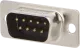 SL09LF - D-Sub-Stiftl. 9pol Lötkelch