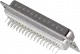 SL50LG - D-Sub-Stiftleiste 50polig Lötstift gerade 180° RM2,77mm