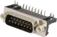 SL15WSI - D-Sub-Stiftleiste 15polig Lötstift abgewinkelt RM7,2mm