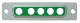 BL25LK-5W5 - D-Sub-Bu.0xLötk.5xSonderkontakt