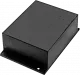 KG518 - ABS-Wandgehäuse 90X109X42 mm schwarz