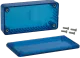 HA1591ETBU - Polycarbonat-Gehäuse 191x110x61 Ice Blu
