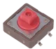 DTSM24R - SMD Tact Switch Horizontal 12x12 7.3mm 2.6N