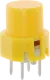D6R30F1LFS-GE - Keyswitch Round SPST-NO Yellow