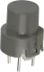 D6R10F1LFS-GR - Taster rund SPST-NO grau