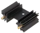 SK104-25STC - Heatsink 25,4mm Clip Mount TO220