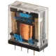 NC2D-P-12V - Relay DPDT 250VAC 5A Ucoil 12VDC