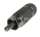 DCH-3.2 - Chinch plug 3.2 Dia, metal