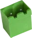 STL950WV2 - Stiftleiste 250V 2pol grün Seitenwand