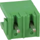 STLZ951-V2 - Stiftleiste 300V 15A 2polig grün ohne Seitenwand