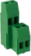 AKZ750/2 - Doppelstock-Anreihklemmen 250V 2x2pol. grün RM5,08
