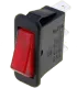 C5503AB-RT - Wippenschalter SPST 16A 250V sw/rt beleuchtet