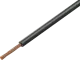 H05VK100SW - PVC-Leitung H05V-K 1,0 mm² schwarz 100m