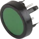 1241.1104.7095 - Push-button SPST-NO 48VDC 125mA IP65 round green
