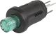 LDS12GN - Druckschalter SPST grün mit LED