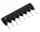 RNY10PK033 - SIL-Widerstandsnetzwerk 5R/10P 33K 0,2W 5%