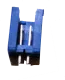 0-826374-2 - Pin connector socket 2 way Blue
