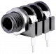 MZT-110 - Mono-Klinken-Einbaubuchse, • 6,3mm ohne Schaltkontakt