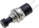 PS10BBK - Einbaudrucktaster SPST-NO 250VAC/1A schwarz