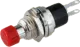PS10B2RD - Einbaudrucktaster SPST-NO 250VAC/1A rot