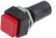 TT18RT - Momentary push button SPST-NO OFF-(ON ) 125V 3A Red