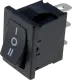 RSM103A2C0BK - Wippenschalter Rocker SP3T Ein/Aus-ON 6A schwarz
