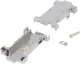 CDA09V - Metal plated housing for adaptor for D-sub 9/9pin