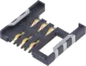115C-AC00-R - Connector for SIM cards without ejector, SMD