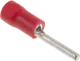 ST1912R - Stiftkabelschuh isoliert 1,9x12mm (DxL) rot