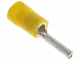 ST1912GB - Stiftkabelschuh isoliert 2,6x14mm (DxL) gelb