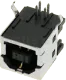 292304-1 - USB-Buchse, B type, abgewinkelt 90° für Leiterplatte