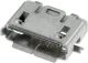 ESB2271101 - Socket Mikro USB-AB Kontakte vergoldet SMT