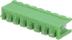 STLZ951-V8 - Stiftleiste 300V 15A 8polig grün ohne Seitenwand