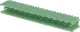 STLZ951-V13 - Stiftleiste 300V 15A 13polig grün ohne Seitenwand