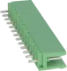 STLZ951-V13 - Stiftleiste 300V 15A 13polig grün ohne Seitenwand