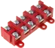 E.4003R - Screw terminal 5- way 1,5-4mm² 380V red