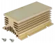 HS-060-150 - Heatsink for SSR 75A 1 phase 80x50x150mm