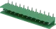 STLZ951-H12 - Wannen-Stiftleisten 300V 15A 12pol grün ohne Seitenwand
