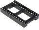 DIL24EMF - LC-IC Socket 24pole P=15.24mm